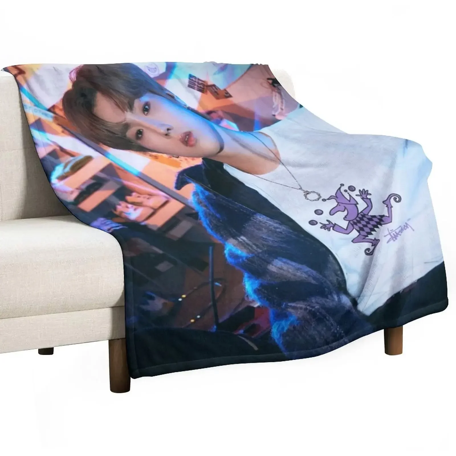 Xdinary Heroes Jungsu Throw Blanket Bed Soft Beds Blankets