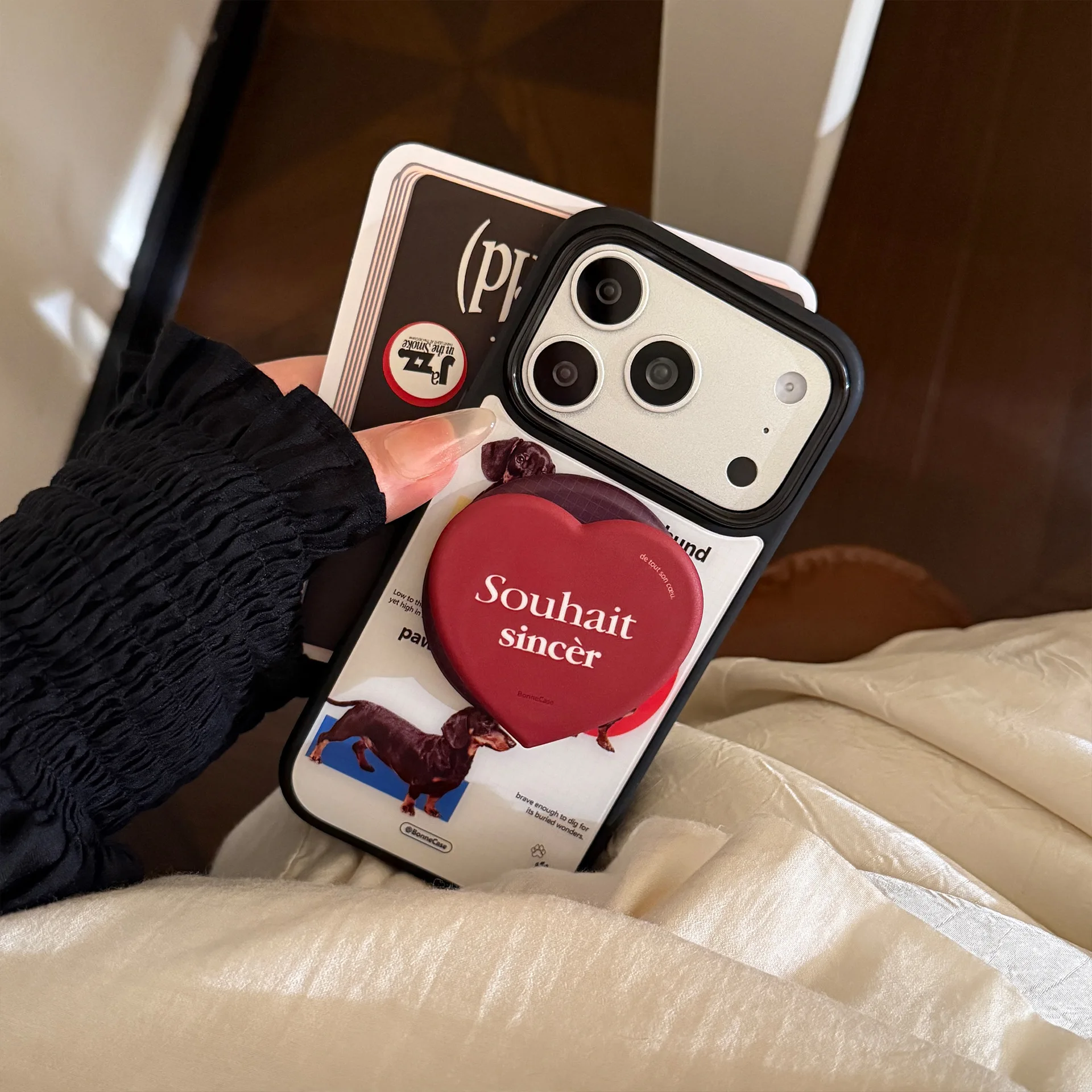 Casing Ponsel Magnetik Motif H - Apple Iphone 15 Pro Max ulasan dan harga