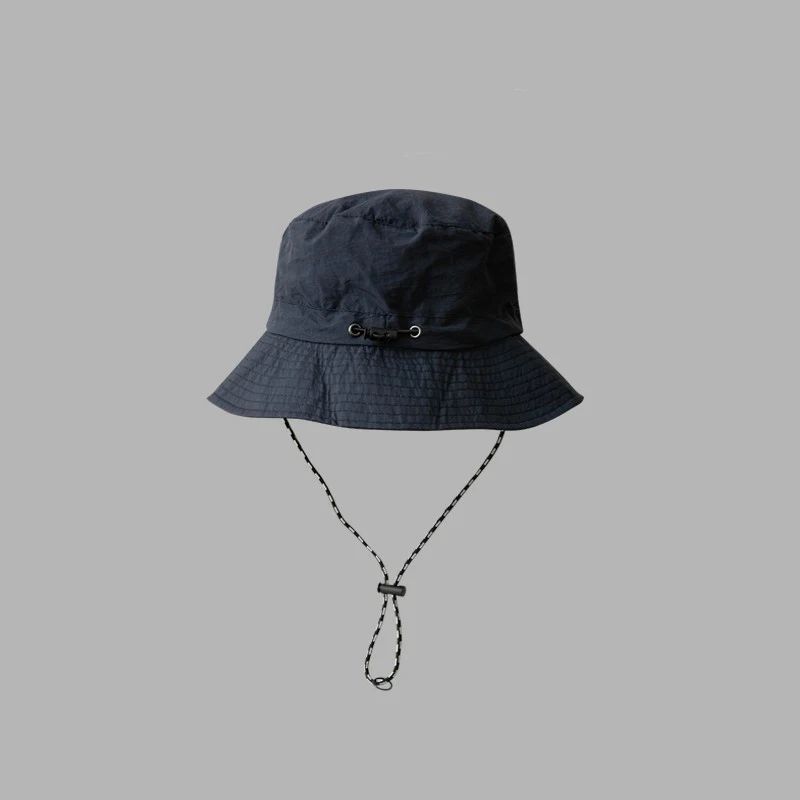 Waterproof fisherman hat can store summer thin quick drying sun hat, outdoor hiking sun protection basin hat