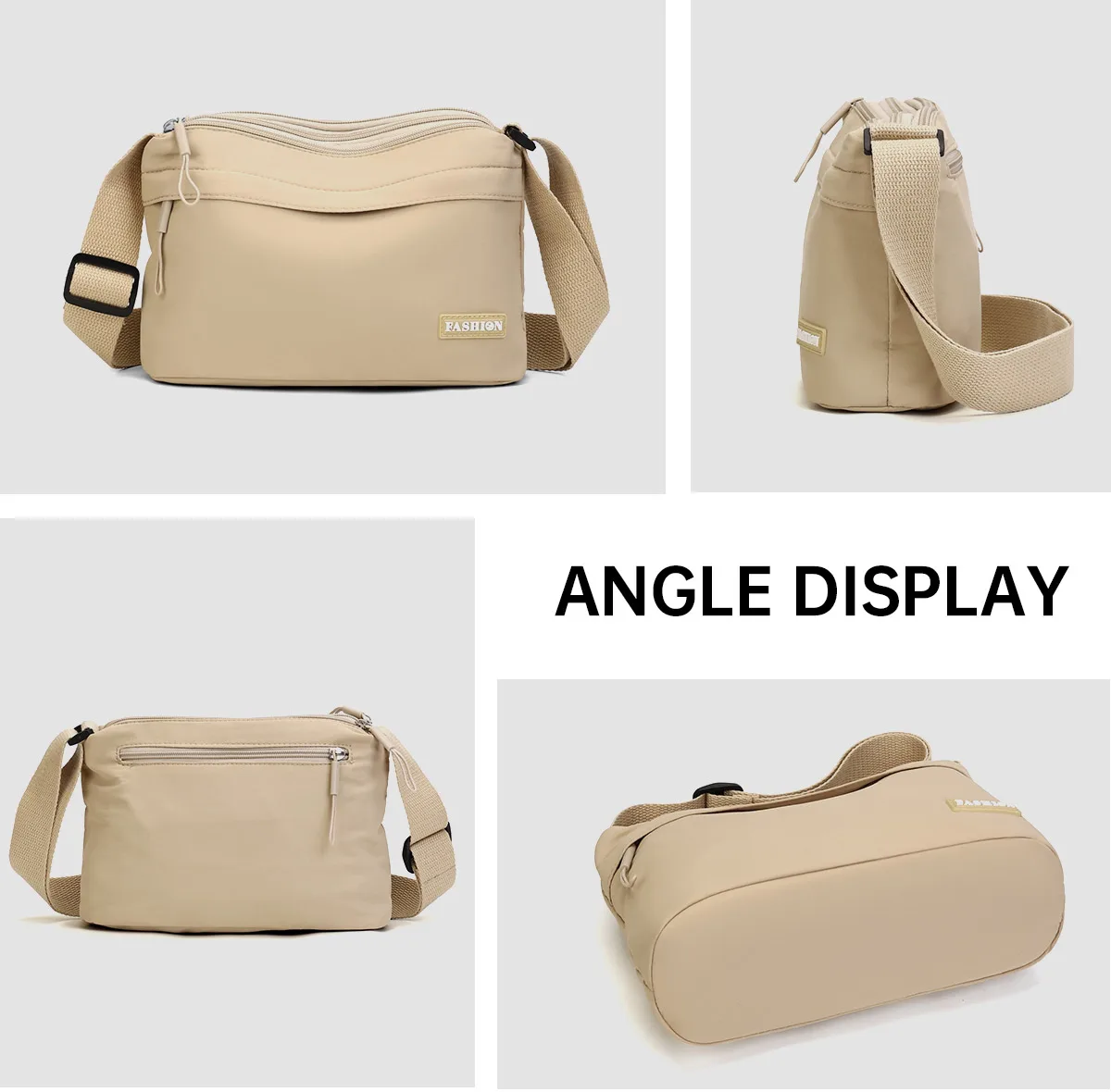 Japanese-Style Street Canvas Crossbody Bag for Men and Women, Fashionable Shoulder Bag, Casual Ins Outdoor Camping Small Crossbody Bag, Messenger Bag for Students