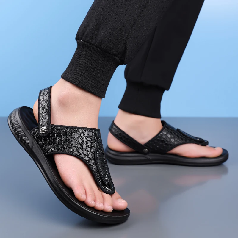 

Community Daily Activity Summer Flat Sandals Unisex Casual Anti Slip Student Leisure Walking Shoes