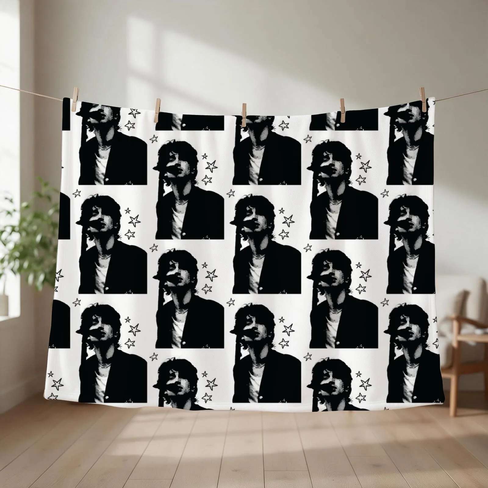 Inhaler - Elijah Hewson - Throw Blanket couch cozy soft plush fuzzy picnic outdoor blanket