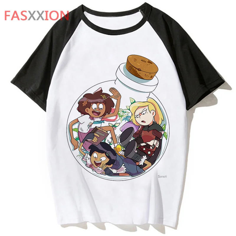 Amphibia summer top male harajuku couple clothes graphic tees couple  grunge t shirt white t shirt kawaii