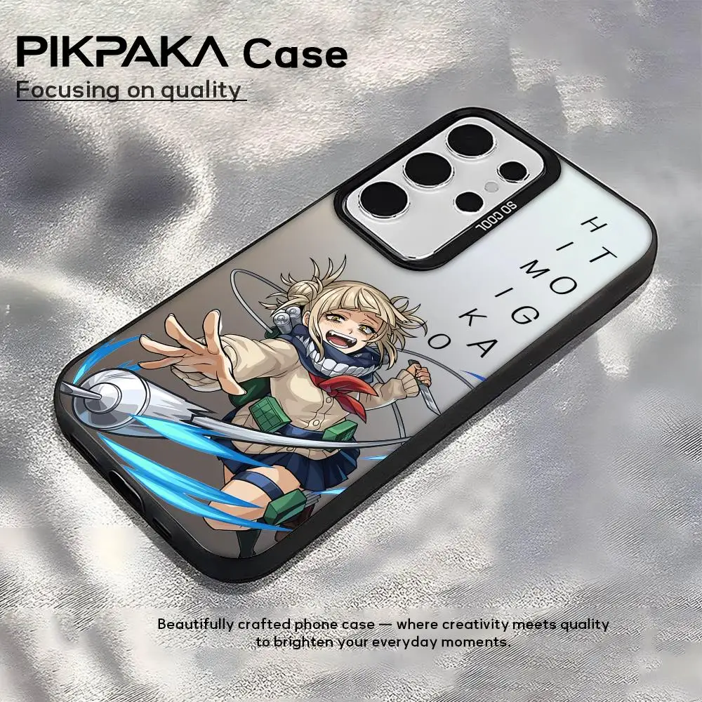 Japan anime My HeroS A-Academia Phone Case For Samsung Galaxy S25 Edge S24 S23 S22 S21 S20 Ultra Funda Silicone Silver cover