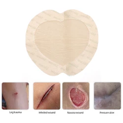 1pc Silicone Wound Patch Bedsore Dressing Patch for Pressure Ulcer