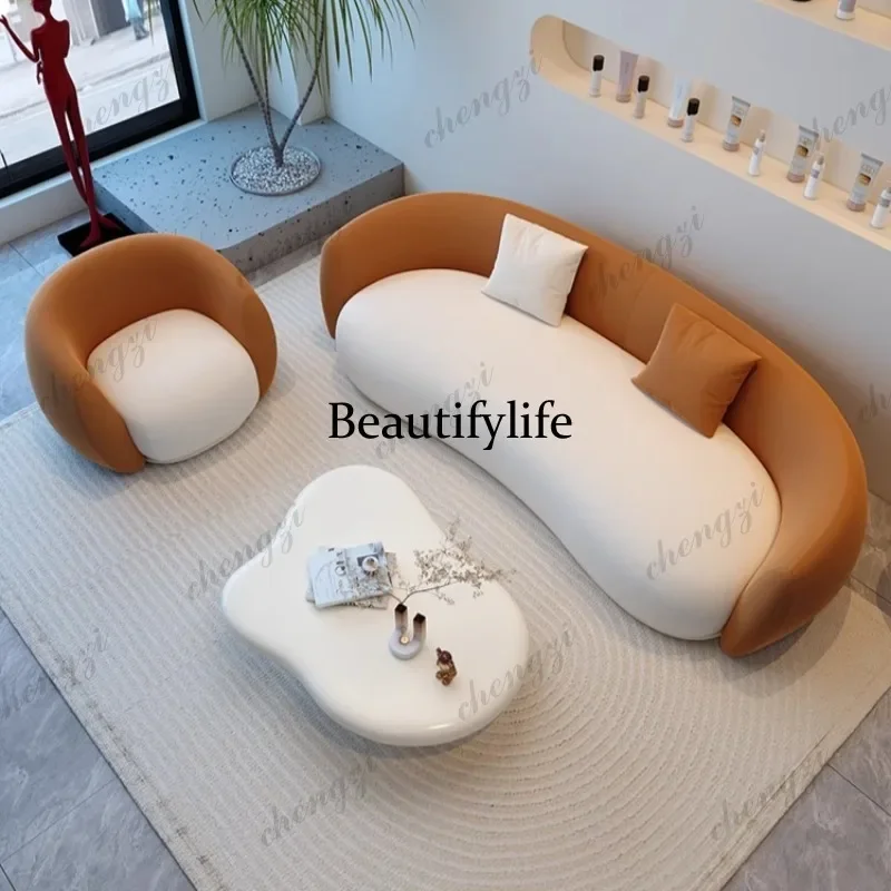 G153 Lazy Office 2 Seater Sofa Couch Design Comfortable Modern Living Room Sofas Luxury Seating Lounge Salon Living Room Furnitu
