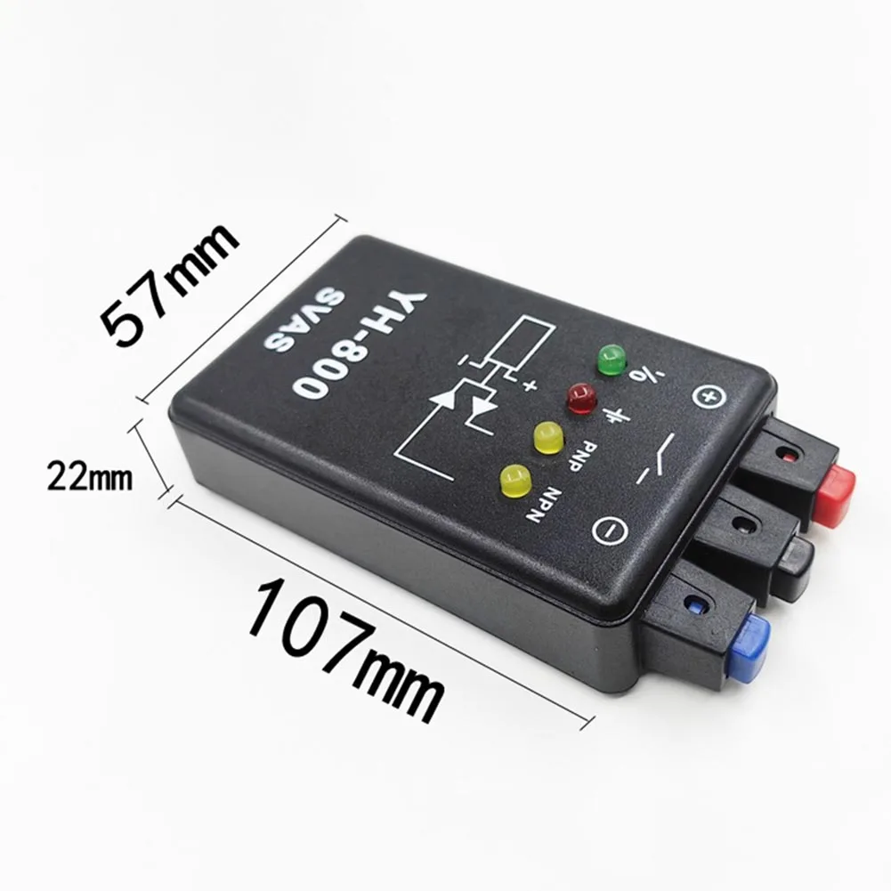 YH-800 Lichtschrankentester, Näherungsschalter, Magnetsensor PNP NPN Tester Metalldetektionsinstrument 93 * 60 * 23 mm – Detail 7