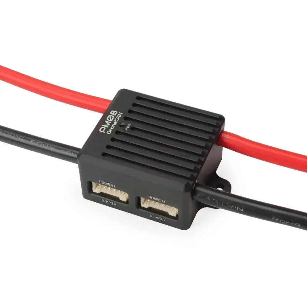 Holybro DroneCAN PM08-CAN Power Module 14S 200A Ondersteunt 2-14S & 200A Cont Voor RC Model/Vliegtuig/Quadcopter