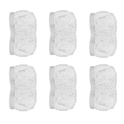 6Pcs Mop Cloth Set For Polti 100 And Handy Steam Cleaning Pads Replacement Sweeper Vacuum Cleaner Parts