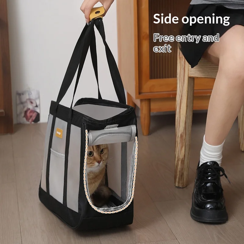 Bolsa de transporte cálida y transpirable para gatos y perros - imagen 5