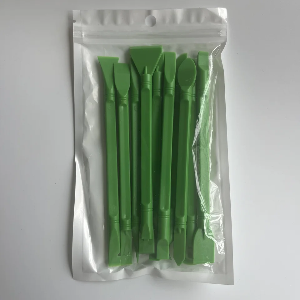 Kit de 10 herramientas de palanca para reparación de teléfonos, laptops y electrónica, con espudgers y separadores de carcasa 6