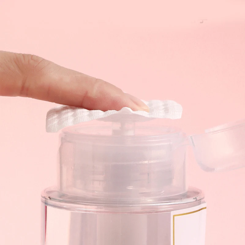 500/300枚入り 糸くずの出ないネイルコットン UVジェルネイルチップ用 ポリッシュリムーバーワイプ ペーパーパッド ネイルクリーナーパッド マニキュアクリーニングツール