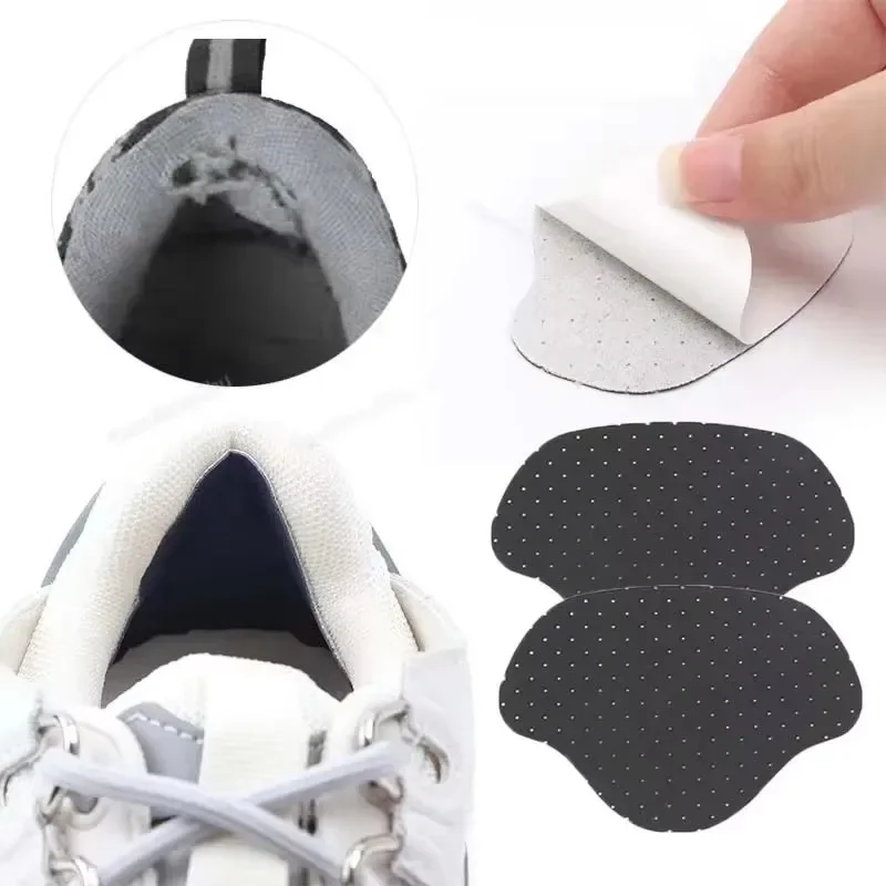 

6pcs Sports Shoes Repair Stickers Suede Heel Protector Anti-Wear Repair Holes Self-adhesive Patches Insoles Pad Foot Care Insert
