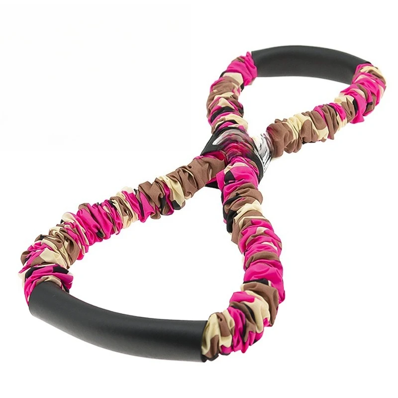 

Yoga 8-character tension device 8-character tension rope tension belt elastic belt Home open shoulder fitness equipment
