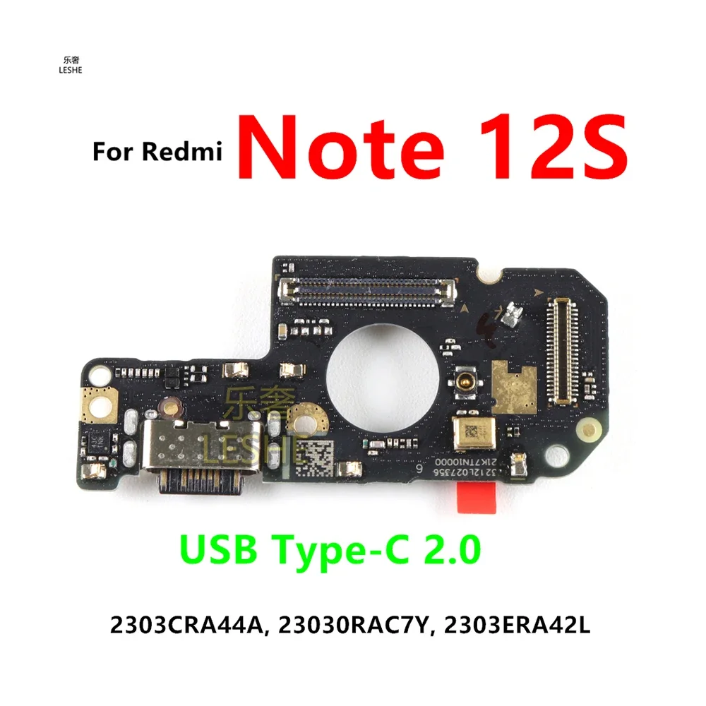 

33 Вт USB Type-C 2.0 Зарядное устройство Зарядная плата Док-порт для Xiaomi Redmi Note 11 11S Разъем Гибкий кабель