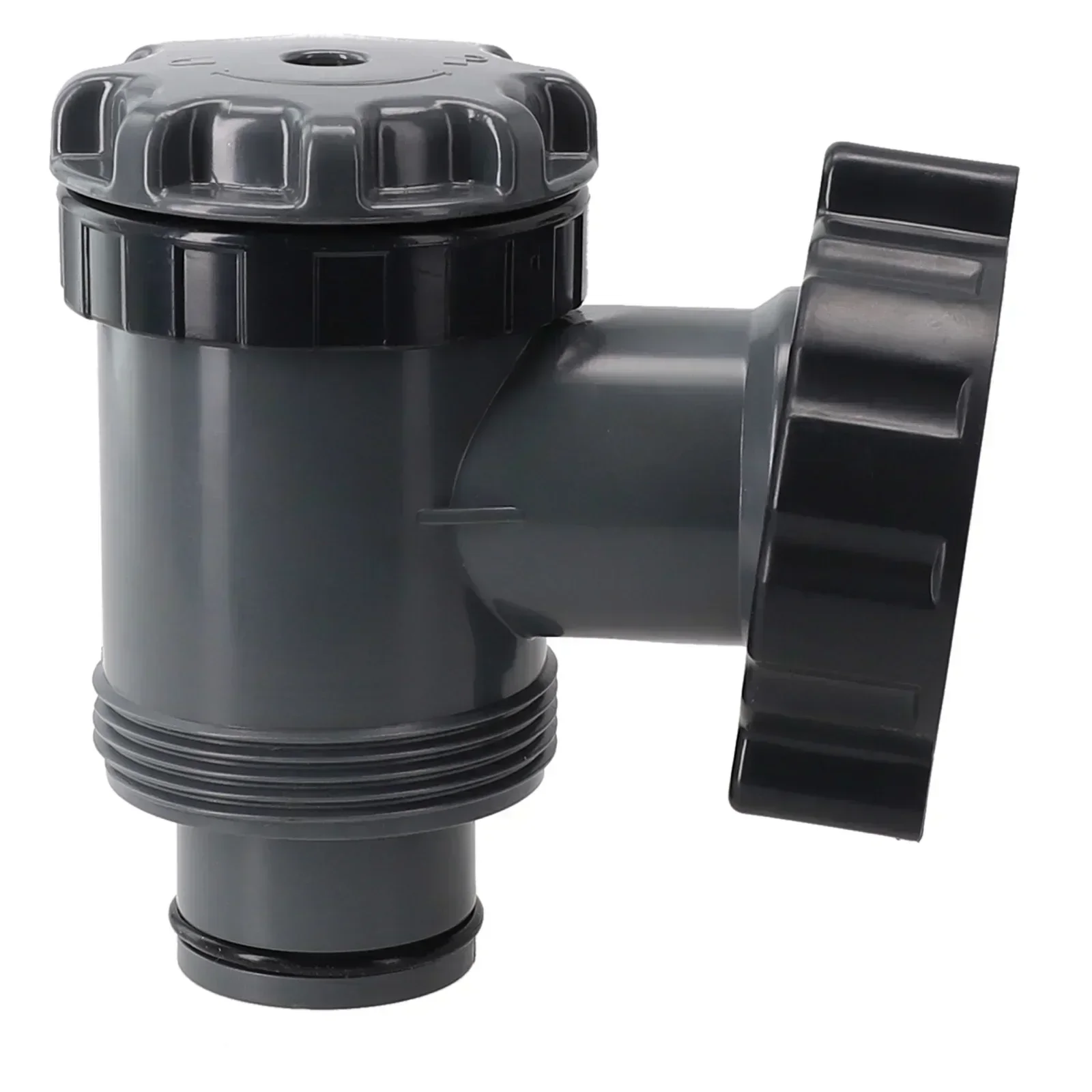 Swimming Pool Filter Pump Replacement Plunger Valve Compatible With 38 Hose And Standard Threaded 2 1/2 Inch Connector
