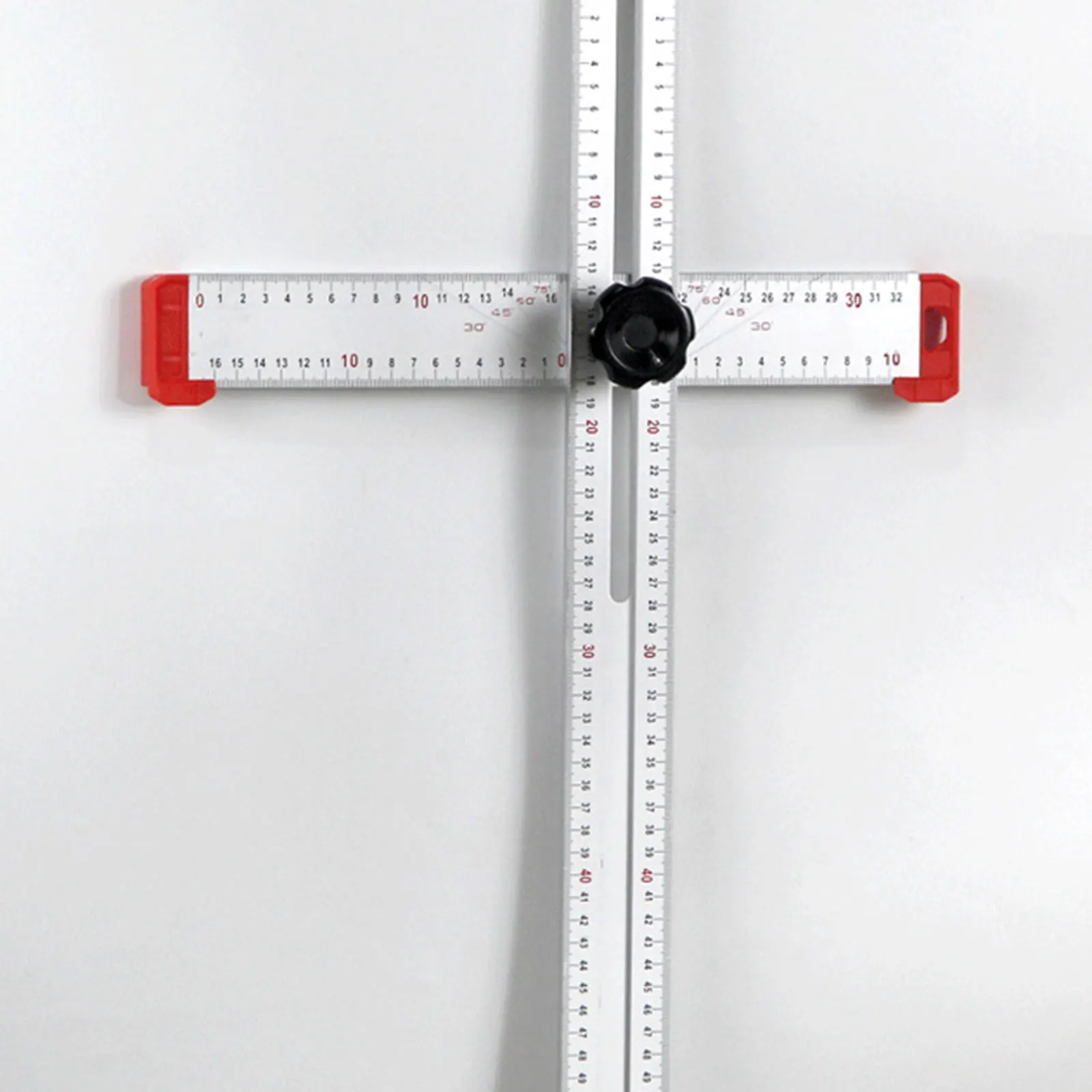 T Type Metrische Scribe Multitool Houtbewerking Liniaal Meettrekgereedschap Multi Hoek Aluminium Profiel Voor Tegel Diy