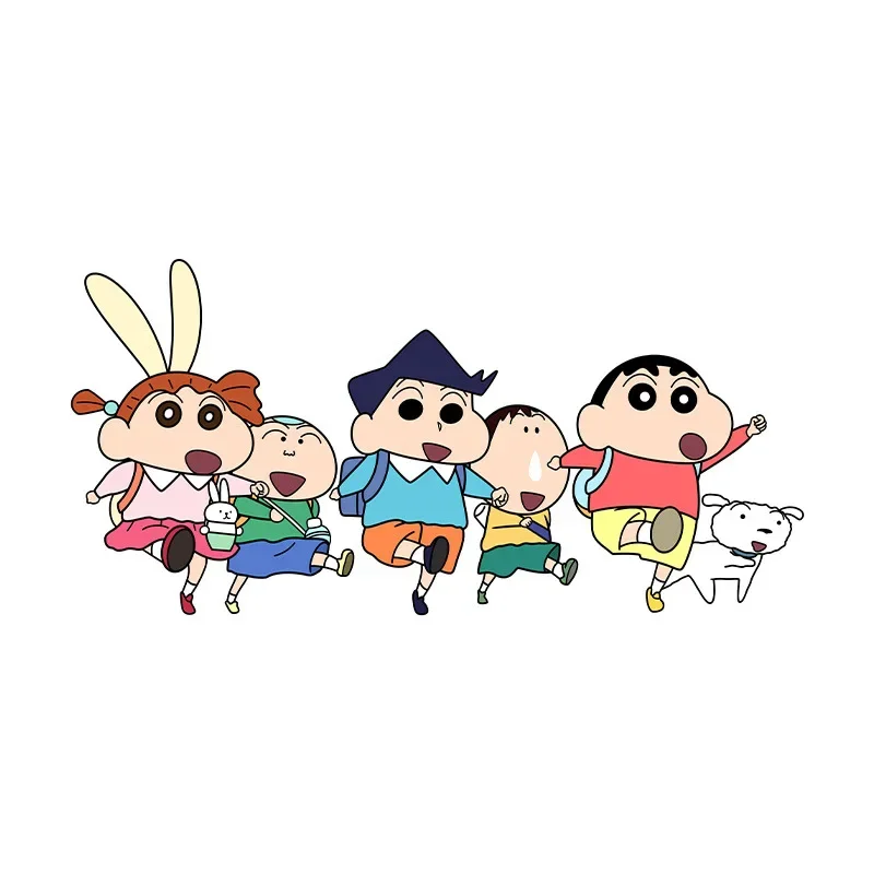 

Crayon Shin-chan Car Stickers Cute Cartoon Anime Car Window Cover Scratch Motorcycle Stickers Decorative Stickers Wholesale