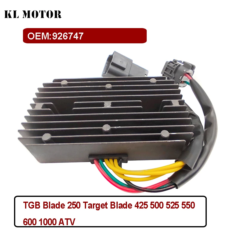 Voltage Regulator for 926747 TGB Blade Target 450 500 550 600 1000 ATV Quad Rectifer regulator QUAD GO KART