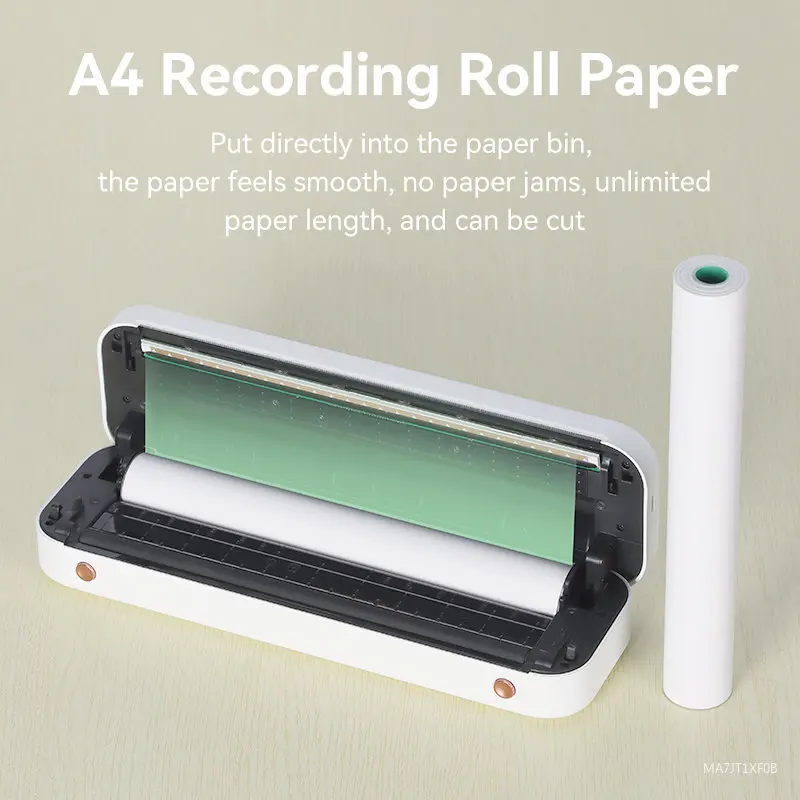 Direct Thermal A4 Paper PeriPage Long Time Storage Transfer Quick Dry Writing Type Inkless Rolls Folded Papers Papel Termico