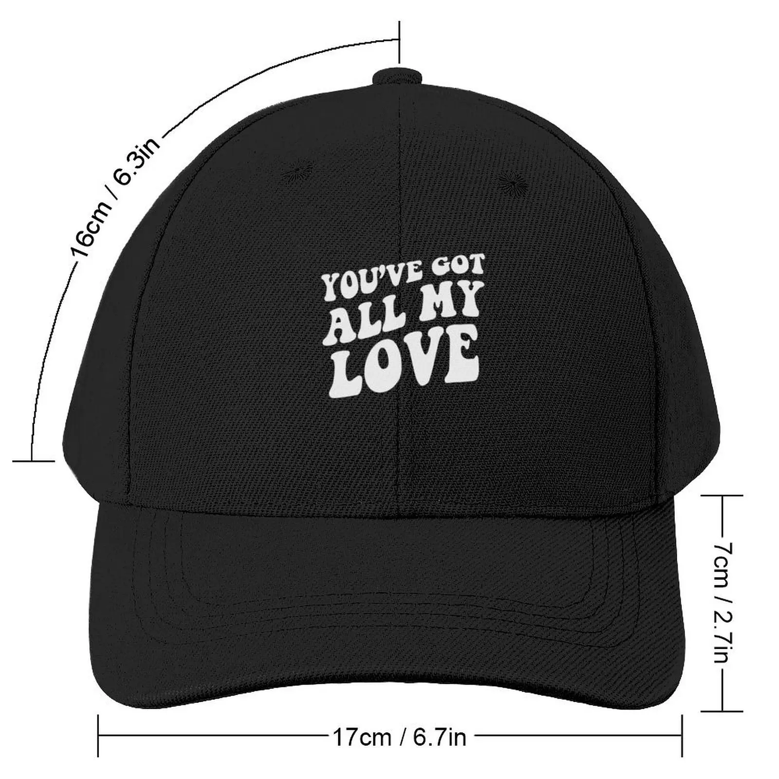 You’ve got all my love Baseball Cap Trucker Cap Fishing cap Visor Horse Hat Trucker Hats For Men Women's