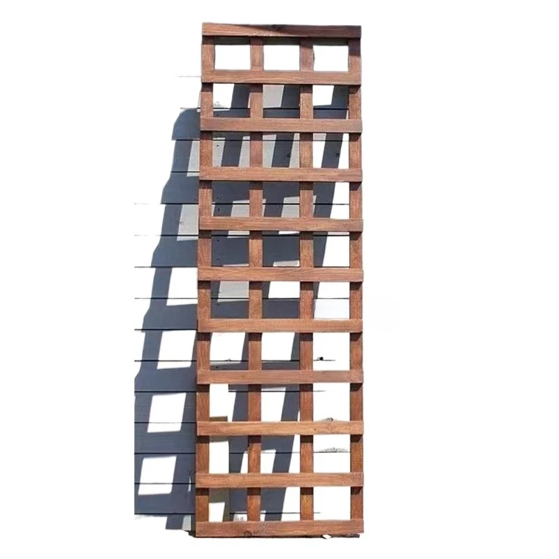 

Outdoor Garden Grid Wooden Rose Windmill Jasmine Climbing Frame Climbing Vine Wall Bracket Japanese Garden Grocery