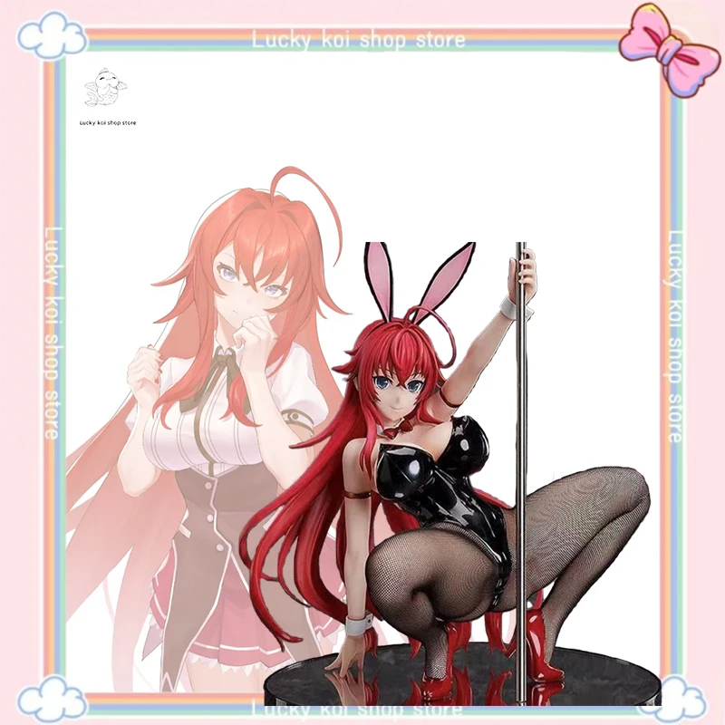 High School D×D anime Figures Rias Gremory Figures Sexy Bunny Girl PVC Statue GK Collection model Room boys birthday Toys Gifts