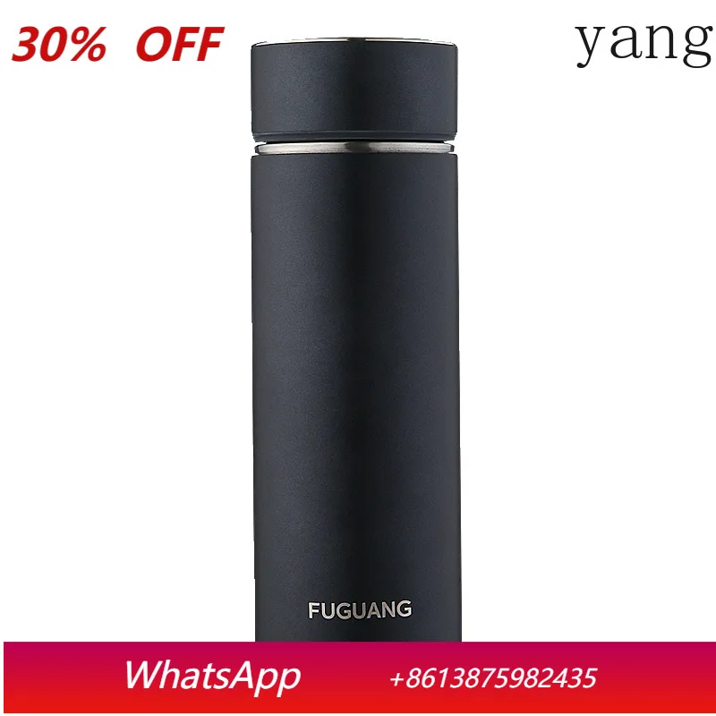 

CX Warm Display 316L Stainless Steel Insulated Mug Men's Large Capacity Business Office Water Cup