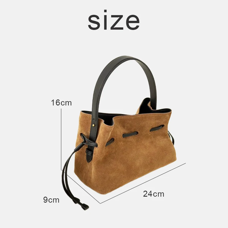 Custom Initials Leather Tote Bags For Women Luxury Designer Handbag And Purses 2026 New In Suede Cowhide Large Capacity Shoulder