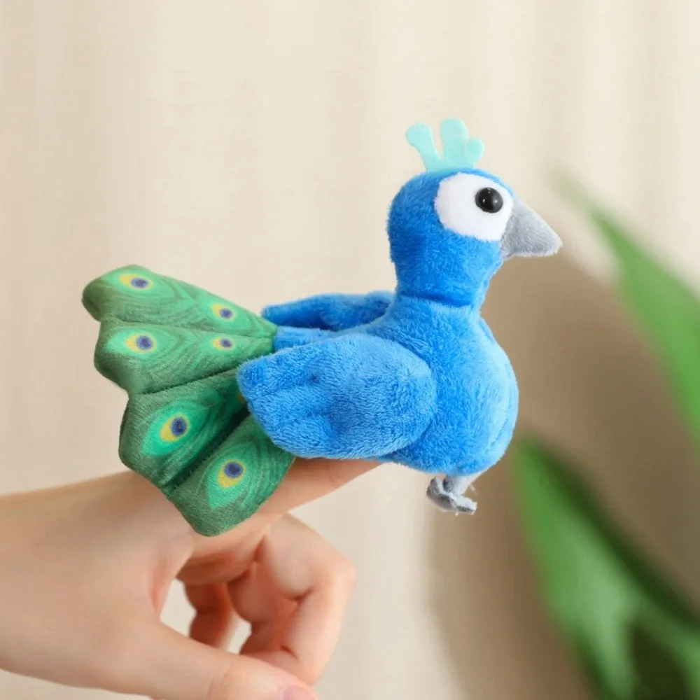 Educational Filled Finger Puppets Handmade Soft Finger 9cm Mini Size Finger Puppet Children