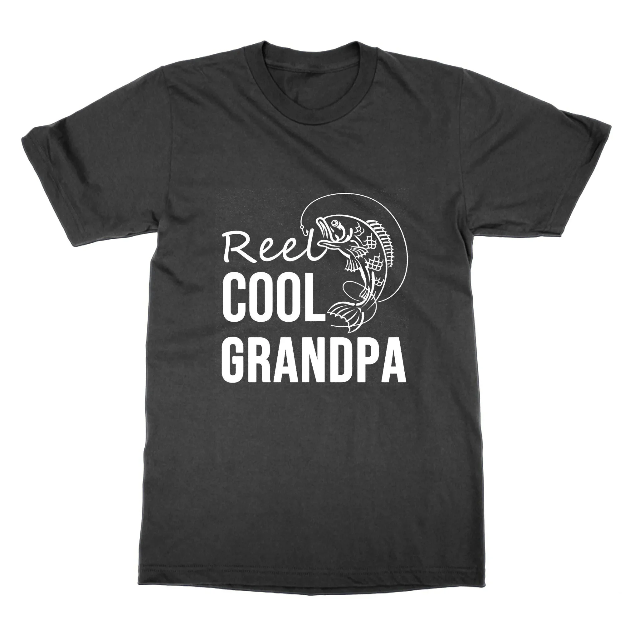 تي شيرت Reel Cool Grandpa تي شيرت صيد مضحك