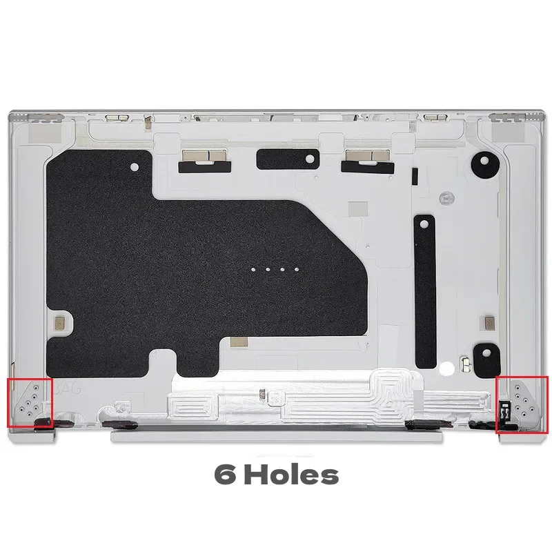 Imagem -04 - Lcd Tampa Traseira para hp Elitebook X360 1030 g7 g8 Prata Moldura Frontal Dobradiças Palmrest Caixa Inferior Caixa Superior Preta Novo