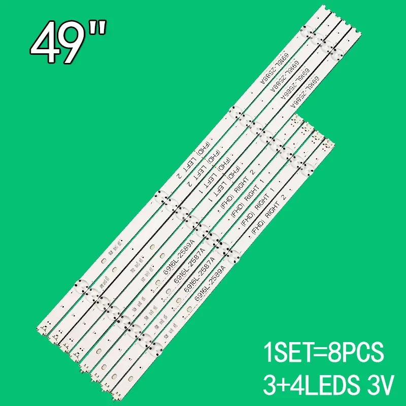 Для телевизора 49 дюймов 49л6000 Agf 79047502   49LH609V 49LW540S 49LH630V 49LH604V 49lh604 6916L-2586A /2587A /2588A /2589A