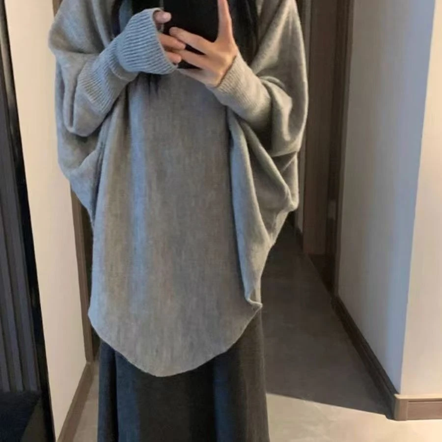 النمط الأمريكي خمر غير النظامية البلوز امرأة الصلبة طويلة الأكمام فضفاضة أنيقة القمم Harajuku Y2k الكورية موضة تيز شيك