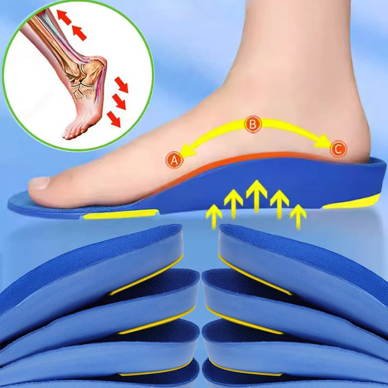 35-46 EVA Orthotics Insoles Correction Foot Care for Adults Flat Foot Arch Support Orthopedic Insole Soles Sport Shoes Pads
