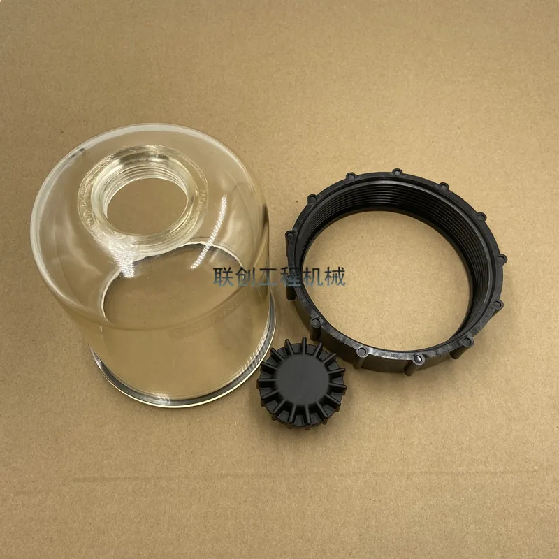 For Liugong CLG 913E 915 920E 922 926E Oil-water separator filter Cup Water accumulation cup oil Cup Excavator accessories