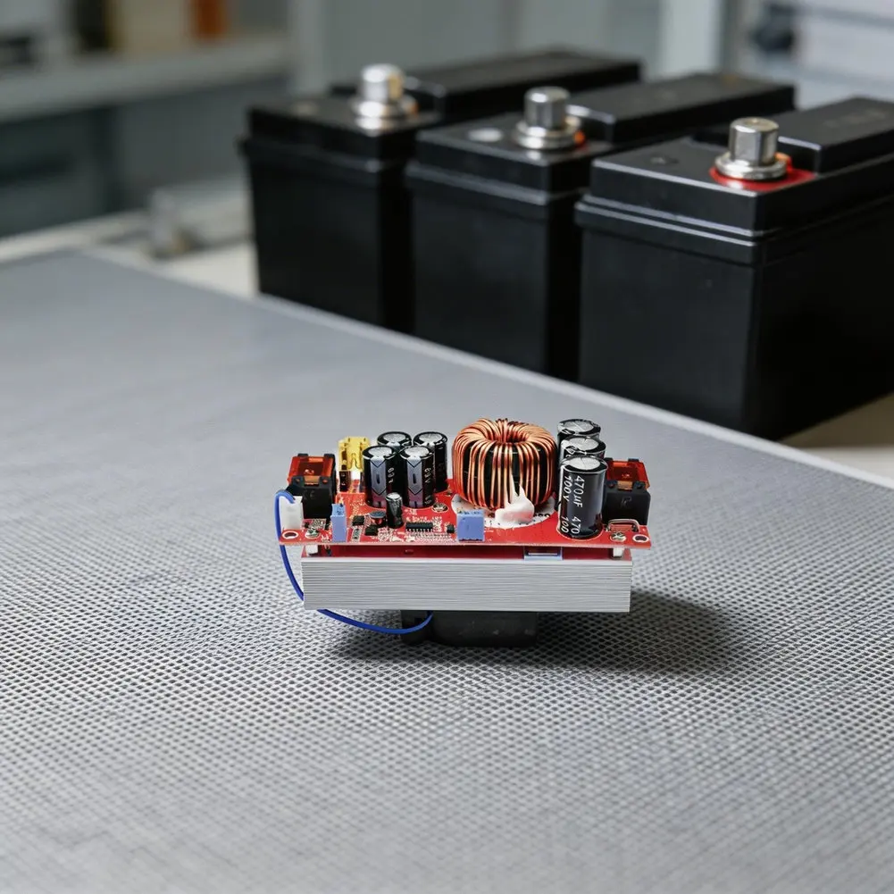 1800W DC Boost Converter 12-90V Adjustable Output Voltage 20A Max Output Current for 10V-60V Input in Data Center Power