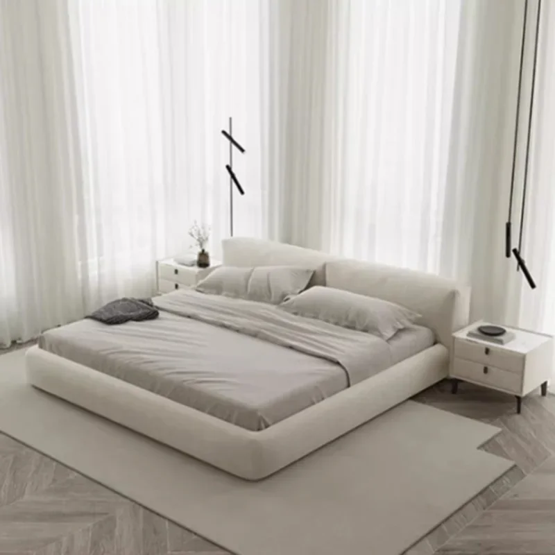 

Modern Floor Massage Bed Wooden Safe Sleeping Princess Bed Sofa Human Dog King Size Letto Matrimoniale Lounge Suite Furniture