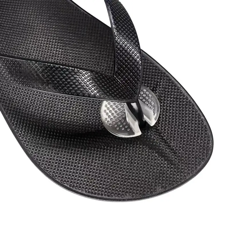 2 Paar weiche Silikon-Fußpolster für die Vorfußpartie, rutschfest, transparente Zehenschützer für Flip-Flops, Sandalen, Schuheinlagen. – Detail 5