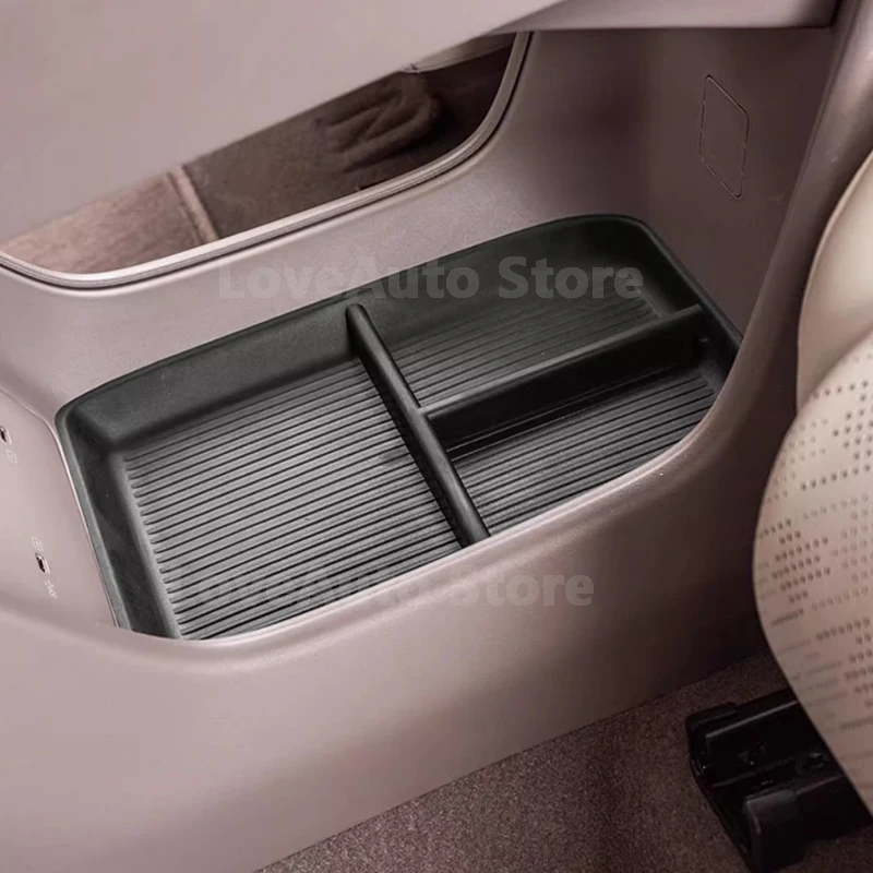 

For ZEEKR 7X 2024 2025 Car TPE Storage Box Under Center Console Storage Interior Multifunctional Protection Accessories