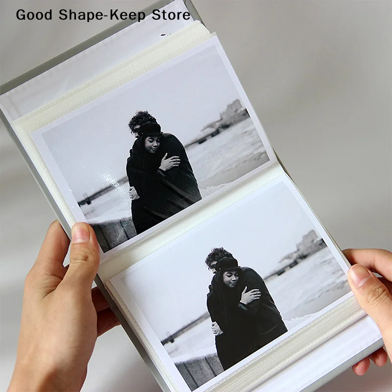 DIY Beschreibbares Fotoalbum für Kinderaufbewahrung und Erinnerungen, 100 Taschen für 4x6 Fotos, Leinen-Einband, Einsteckalbum