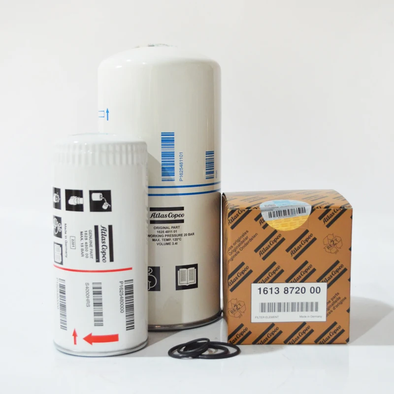 

2901200650 Atlas Copco Air Oil Filter Kit 4000Hours Industrial Compressor Spare Parts For Screw Air Compressor