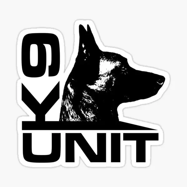 Belgian Malinois Pet PVC Car Stickers Motorcycle Helmet Fridge Wall Decal Accessories