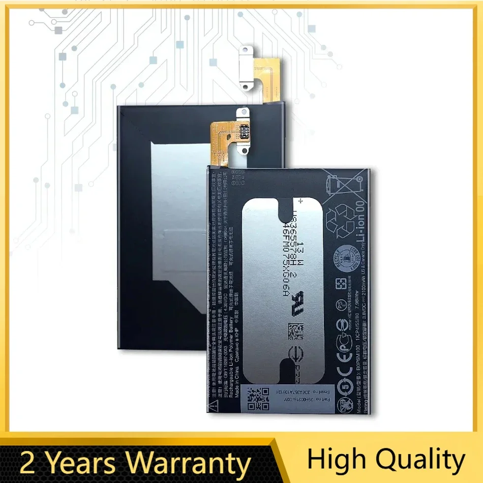 

Mobile Phone Battery Replacement For HTC One Mini 2, M8 Mini Battery, 2100mAh, BOP6M100 With Track Code