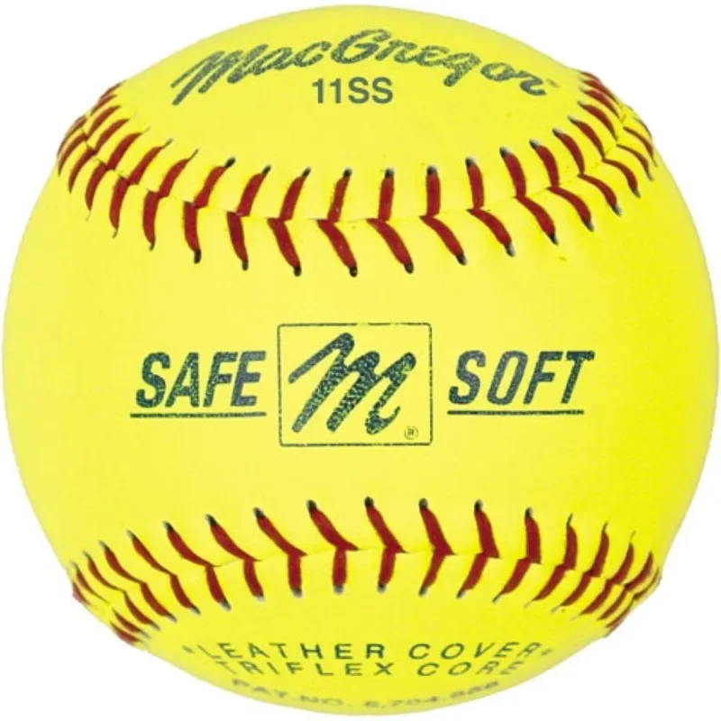 

Тренировочные софтбольные мячи MacGregor Safe/Soft (One Dozen), 11 дюймов