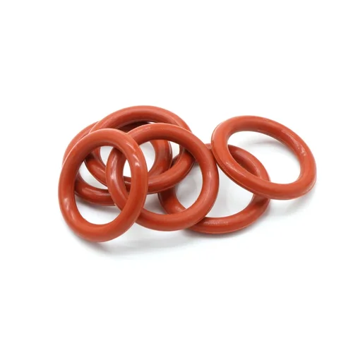 Imagen 2 del producto 10 Uds VMQ junta tórica de silicona roja CS 5mm OD 15 ~ 150mm arandela impermeable de calidad alimentaria junta de sellado redonda con aislamiento de goma
