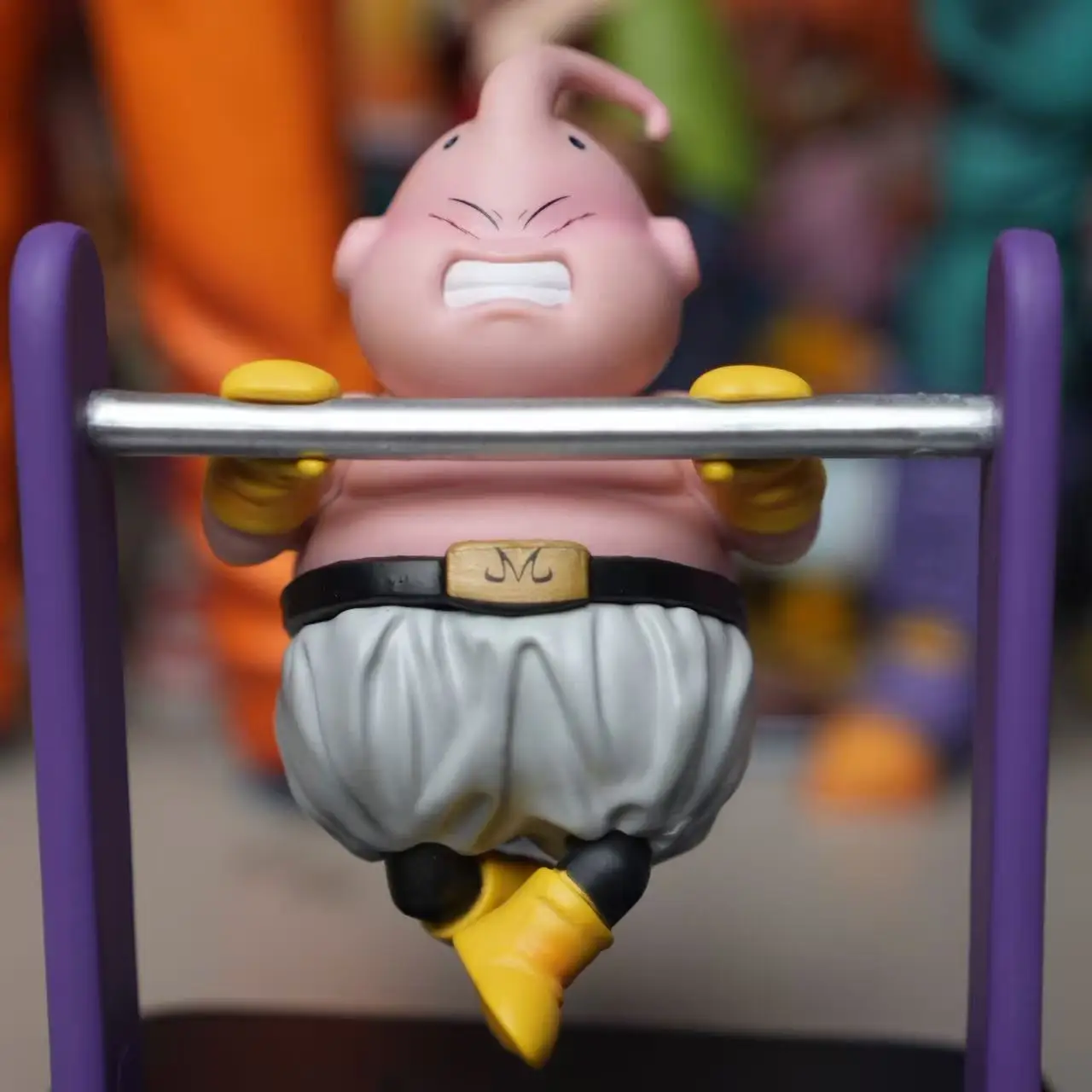 ฟิกเกอร์อนิเมะดราก้อนบอล ฟิตเนส บู ขนาด 10 ซม./3.94 นิ้ว บูแบบดึงขึ้น ฟิกเกอร์แอคชั่น วัสดุ PVC ของสะสม ของเล่นสำหรับเด็ก ของขวัญ