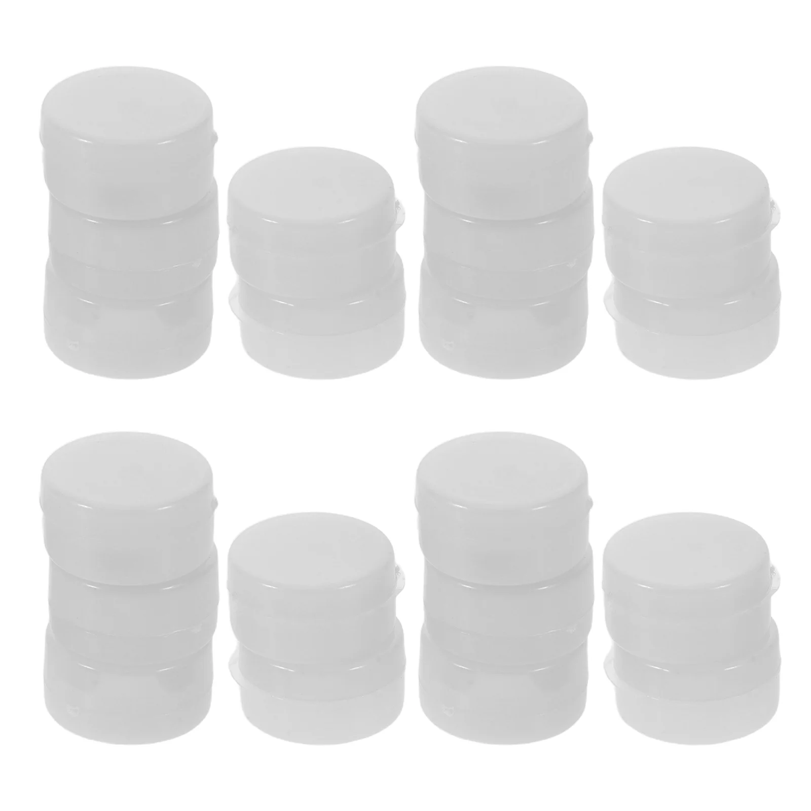 20Pcs Baby Safe Rattle Inserts Plastic Noise Maker Replacement DIY Bell Insert Accessories for Infant Sensory Play