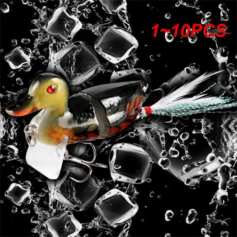 

1~10PCS Duck Multi-section Bait Fishing Lure Artificial Multi-section Bait Fishing Tools Floating Artificial Bait Simulation