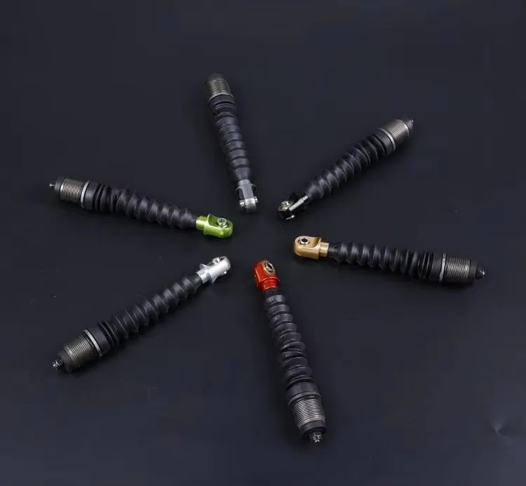 مجموعة قضيب ممتص الصدمات المعدنية بالكامل مقاس 8 مم أمامية وخلفية باستخدام الحاسب الآلي لـ 1:5 ROVAN KM HPI BAJA 5B 5T 5SC #6